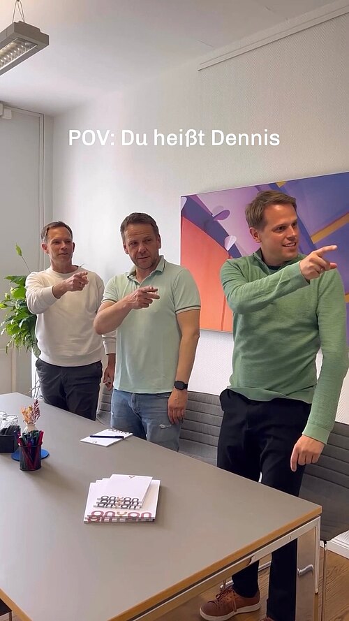 Das beruht auf (fast) wahren Begebenheiten 😂 Welchen Namen gibt es bei euch im Team besonders oft? 👀